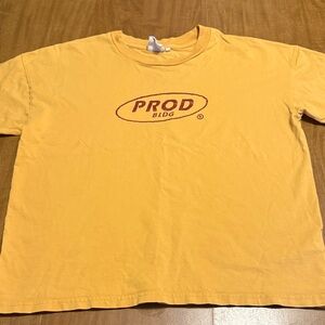 Yellow Graphic Crew Tee